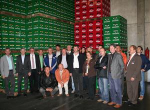Gäste aus Tolna zu Besuch in der Distelhäuser Brauerei