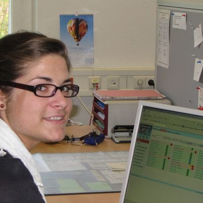 Bild vergr&ouml;&szlig;ern: Saskia Pitz gefällt an ihrer Ausbildung, dass sie in viele verschiedene Bereiche Einblicke bekommt