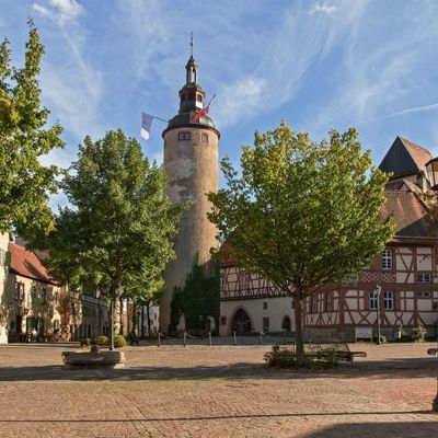 Kurmainzisches Schloss mit Türmersturm in Tauberbischofsheim