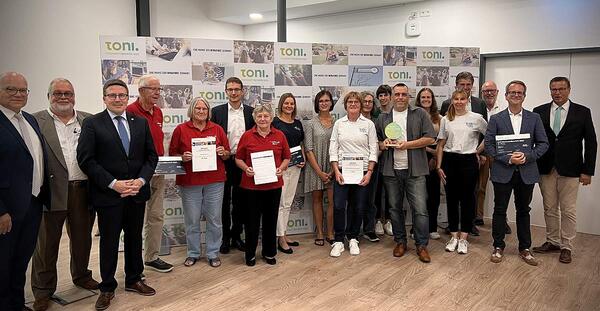 Die Sieger des zweiten toni-Ideenwettbewerbs der BBV Deutschland
