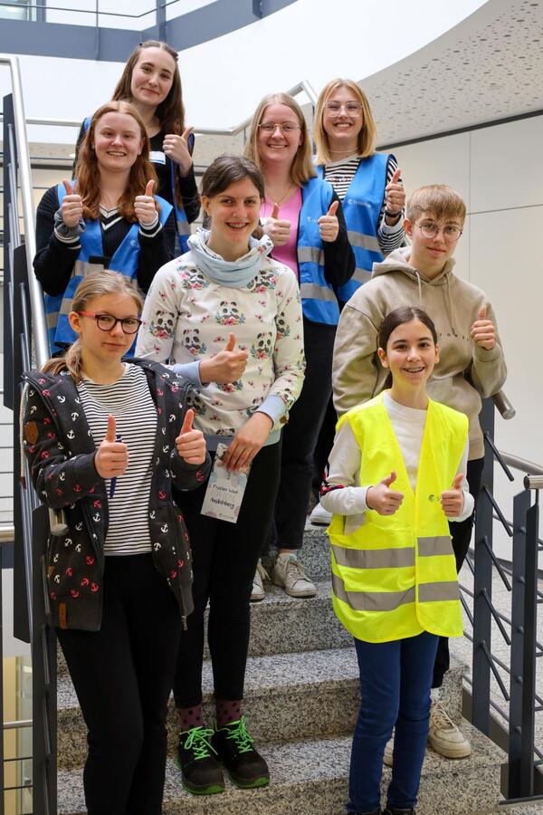 Der Girls' Day bei Systemair gab interessante Einblicke in verschiedene Abteilungen.