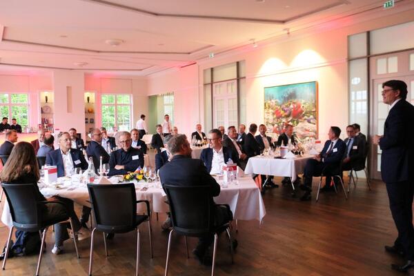 Innovationsdinner der W�rth Industrie Service im Reinhold W�rth Haus in Bad Mergentheim