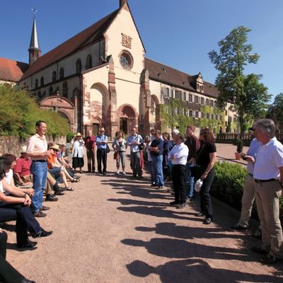 In der früheren Zisterzienserabtei werden vielfältige Führungen angeboten