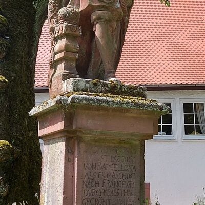 Das Denkmal fr Kaiser Karl VI. in Breitenau erinnert an die dortige Zusammenkunft mit Abt Joseph am 13. Dezember 1711. Sie wird fr den Abt sicher ein hchst eindrucksvolles Erlebnis gewesen sein. 