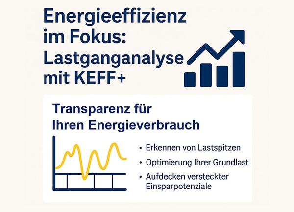 Energieeffizienz im Fokus - Lastganganalyse mit KEFF+