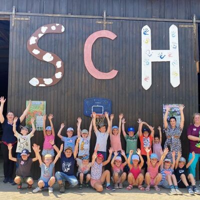 Strahlende Gesichter: Die Gewinnerklasse 1/2 der Grundschule Uissigheim. 