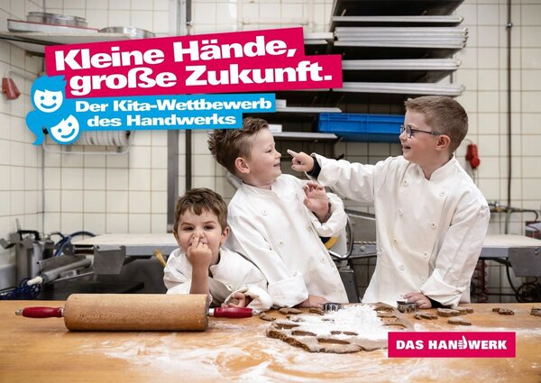 Der Kita-Wettbewerb verspricht Kindern viel Spa beim Besuch von Handwerksbetrieben. Diese geben sich stets viel Mhe mit den jungen Besuchern.