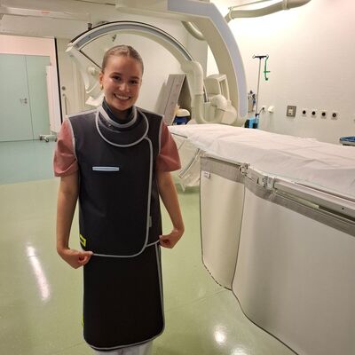 Schutzkleidung in der DSA (Digitalen Subtraktionsangiographie)