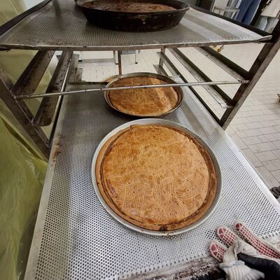 Fertig gebackene Kuchen