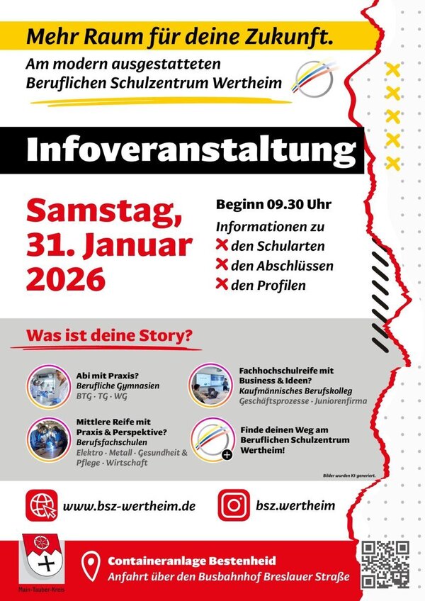 Auf dem Bild sieht man das Werbeplakat f&uuml;r die Veranstaltung.