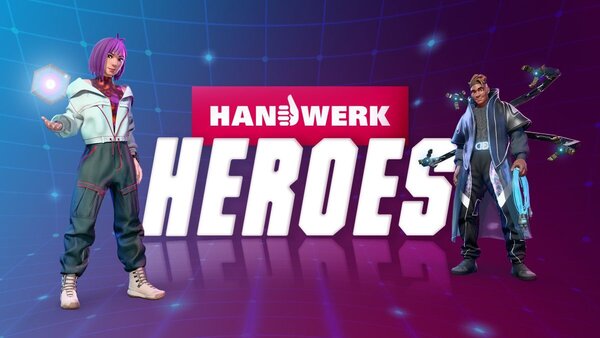 Bei der App "Handwerk Heroes" werden spielerisch die vielf�ltigen Berufe im Handwerk entdeckt.