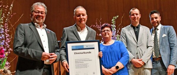 100-j�hriges Betriebsjubil�um Maler- und Stuckateurbetrieb Roland Maier