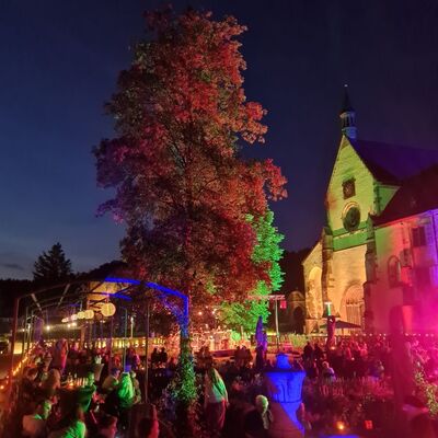 Das Kloster Bronnbach wird am Freitag, 26. Juni, wieder erstrahlen: Bereits zum f�nften Mal werden die ehrw�rdigen Mauern illuminiert und der Abteigarten in Szene gesetzt.