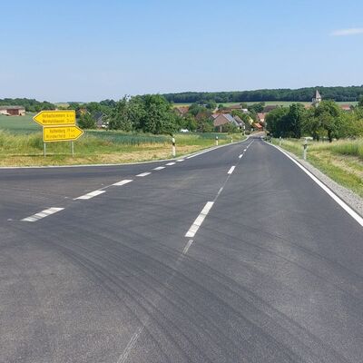 Das Land hat 1,4 Millionen Euro in die Strecke bei Niederstetten investiert.