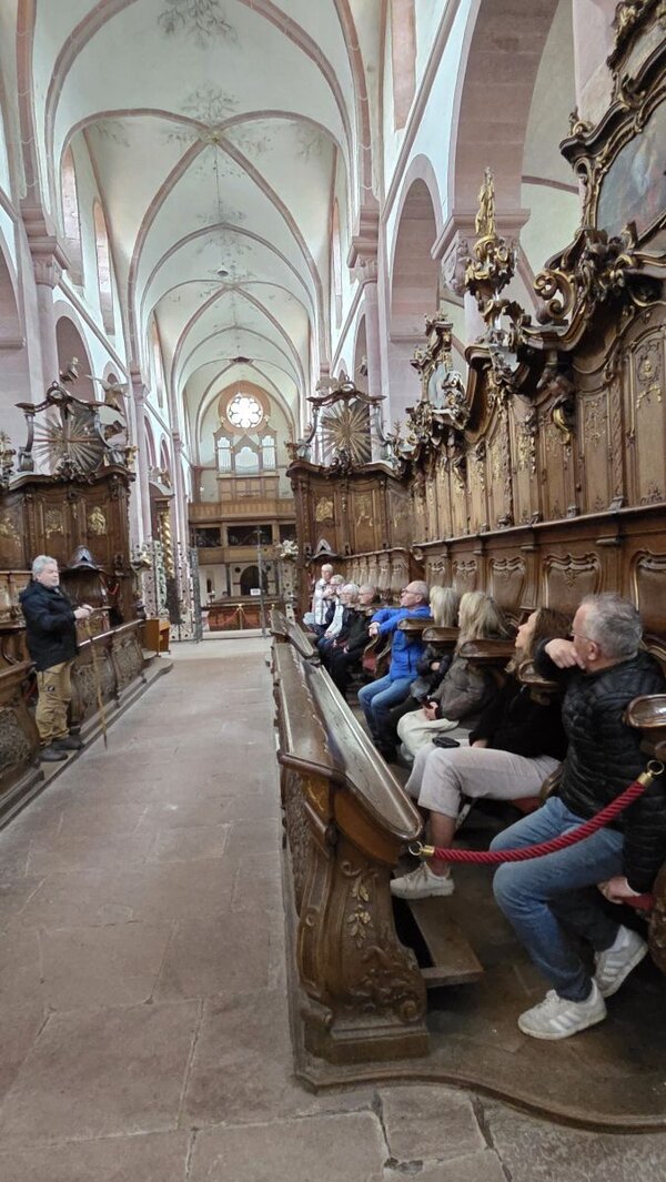 An handwerklichem Geschick hat es im Mittelalter nicht gemangelt: Bei der F&uuml;hrung am Samstag, 29. August, um 16 Uhr geht es &uuml;ber die Klosterkirche in den Dachstuhl.
