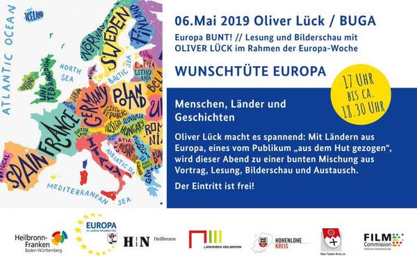 Leseabend Europa BUNT mit Oliver L�ck