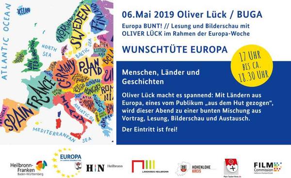 Leseabend Europa BUNT mit Oliver Lck
