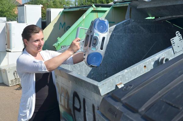 Vielfltige Entsorgungsmglichkeiten auf den Recyclinghfen