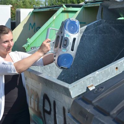 Bild vergr&ouml;&szlig;ern: Vielfältige Entsorgungsmöglichkeiten auf den Recyclinghöfen
