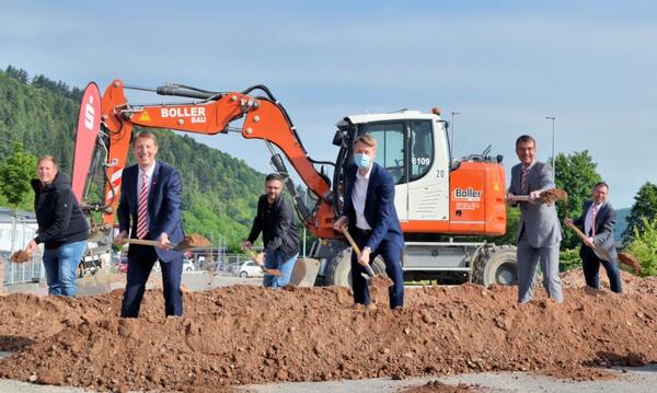 Die Sparkasse Tauberfranken baut in Wertheim ein neues Dienstleistungszentrum.