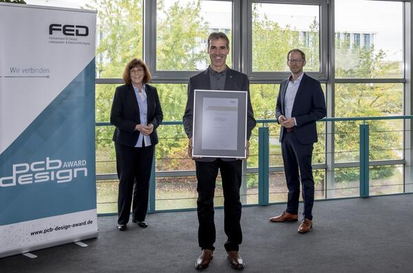 Die Wittenstein cyber motor GmbH erh�lt den PCB Design Award 2020.