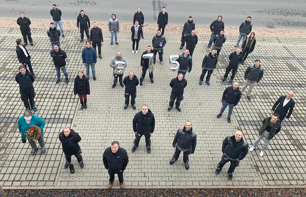 bdtronic ehrt seine langj�hrigen Mitarbeiter