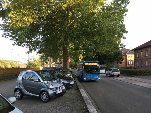 NightLife-Shuttle der Linie 988 bei einer Fahrt von Lauda nach Tauberbischofsheim: Nach 17 Monaten Corona-Pause wird das Angebot in der Nacht vom 14. Auf den 15. August wieder aufgenommen. 