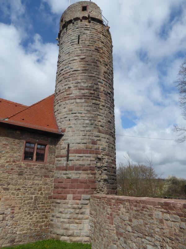 Das Schloss K�lsheim: Hier wurde eine Bilderausstellung zum Thema "Sein und Schein" am Tag des offenen Denkmals 2021 gezeigt. 