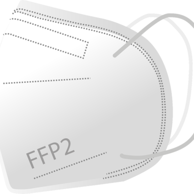 Eine FFP2-Maske: Seit Mittwoch, 12. Januar, ist eine neue Corona-Verordnung gültig. Unter anderem schreibt sie eine FFP2-Maskenpflicht im Innenbereich vor.