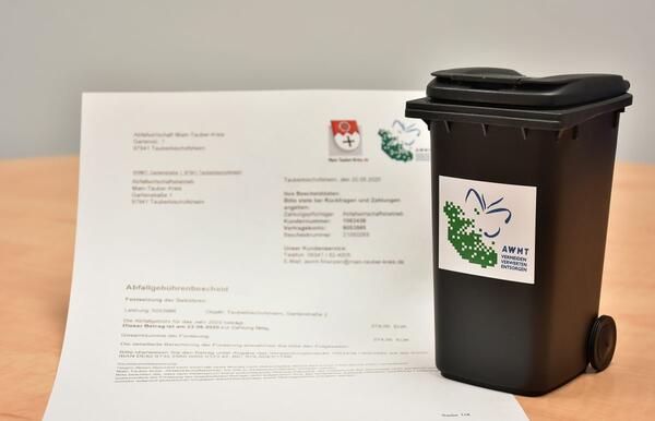 Ein Abfallgeb�hrenbescheid des AWMT f�r das Jahr 2022: Die Bescheide werden in K�rze versandt.