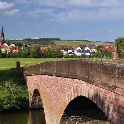Br&uuml;cke zwischen Hochhausen und Werbach