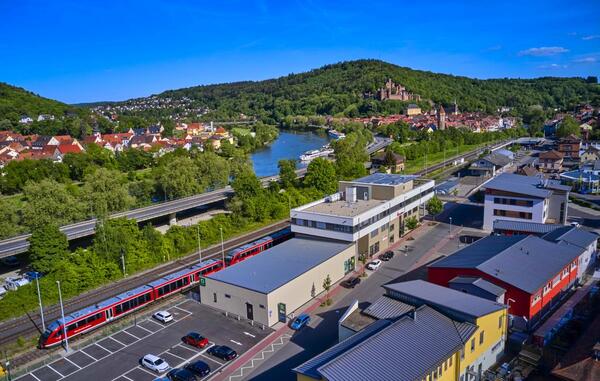 Das Bahngel�nde soll st�rker mit der Altstadt vernetzt werden. Wertheim erh�lt dazu Unterst�tzung aus einem Bundesf�rderprogramm.