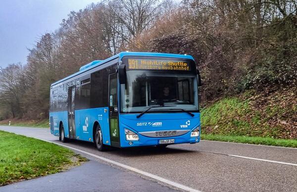 Auf der NightLife-Shuttle-Linie 991 zwischen Wertheim und W�rzburg werden die Fahrzeiten zur Verbesserung der Fahrplanstabilit�t angepasst.