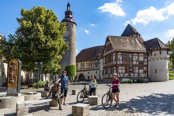 Die jhrliche Radreiseanalyse des ADFC ist gestartet. Radfahrbegeisterte wie hier in Tauberbischofsheim sind zur Teilnahme aufgerufen.