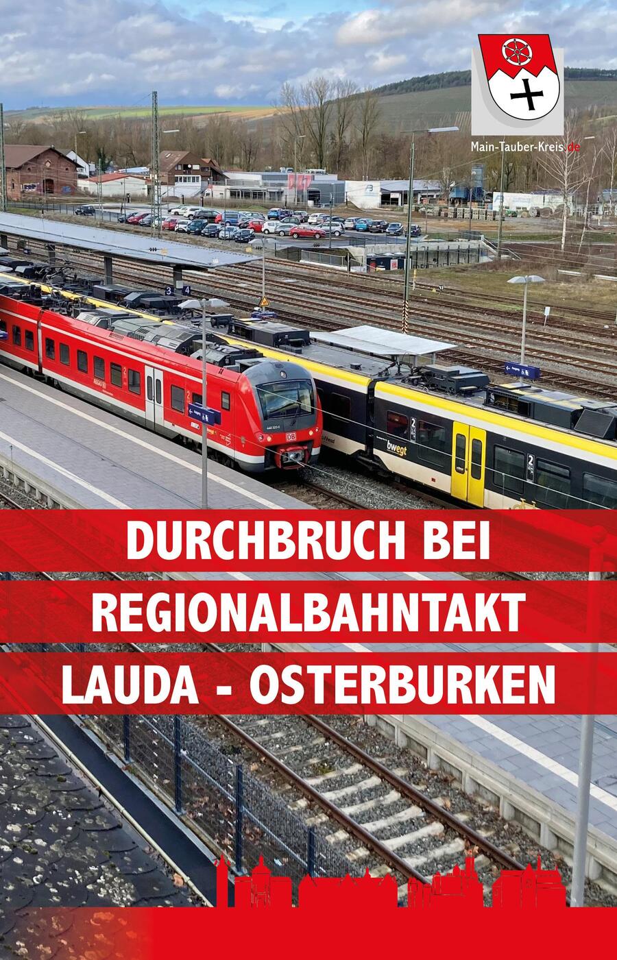 Durchbruch beim Regionalbahntakt Lauda - Osterburken